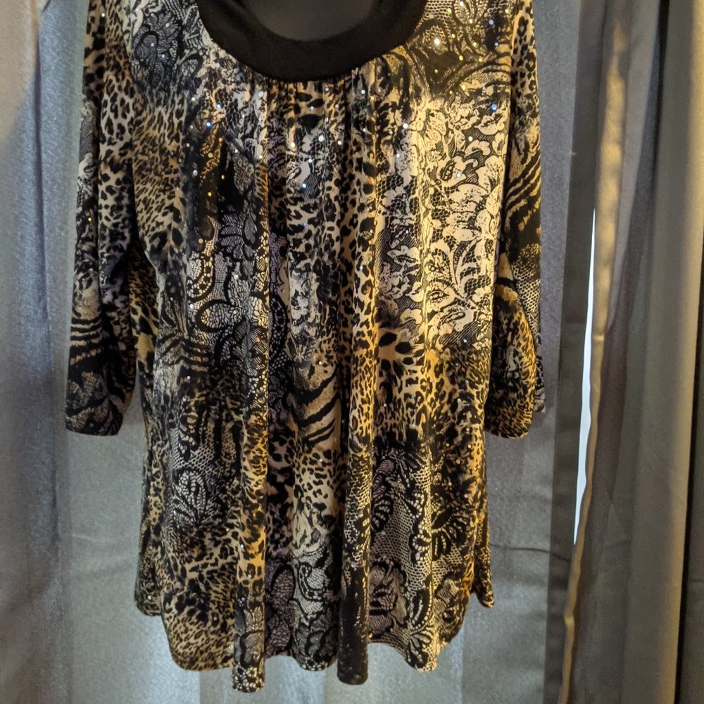 ASHLEY JILL BLLOUSE SZ 1X